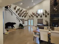 Spacious modern lodge outside of city