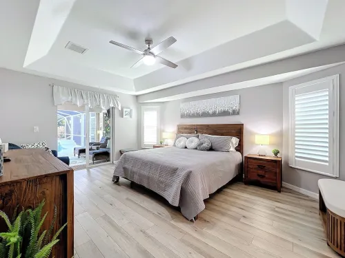 Home Away From Home w/ Private Heated Pool, Game room and quiet place to relax!