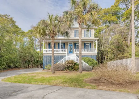 Fantasy Island Folly - Ocean View/Seclusion + Privacy - Just Steps To The Beach!