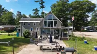 Old Timberline Inn - Lake Front Home with PRIVATE Sandy Beach Caroga Lake, NY