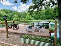 Woodland Retreat with Private Pool and Boat Parking Near Truman Lake