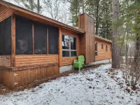 New Listing!  Au Sable Riverfront Getaway!  3 Bedroom.