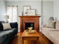 Green Roof Inn | Centrally Located 2BR/1BA Home