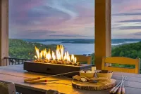 Panoramic Lake View W/ Indoor Pool, Hot tub, Gameroom & Firepit