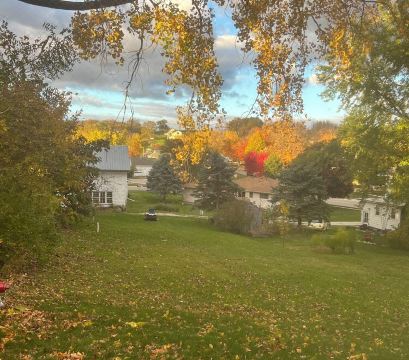 숙소 주변 산책로 전경