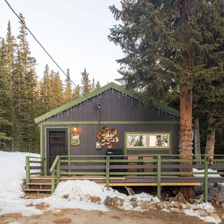 The Fox Den is the perfect cabin for a couples get away near Breckenridge CO.
