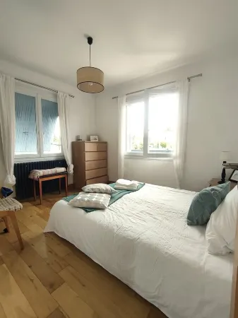 Maison de Famille à 10 Minutes à Pieds de la Plage et des Commerces