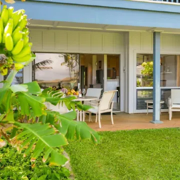 Deluxe Ocean View Ground Floor.... Renovated ..Walk to the Hyatt and Beach...A/C