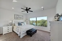 Open Water Luxury LBJ House with Heated Pool and Lakeside Pavilion! Sleeps 17