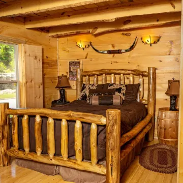 Cowboy Cabin with Air Purifier