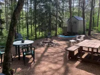 Quiet and Secluded CamperCabin at Camp Northern Lights