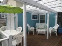 Shorewinds Beachhouse Garden Gate Opens Directly to Beachpath No Roads to Cross!