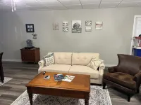 Cozy 2-bedroom basement apartment in charming Memphis IN. with WiFi, office area