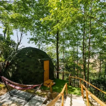 Luxury Glamping with Private Heated Pool
