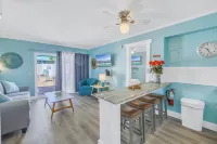 Coastal Getaway Retreat –Steps to the Beach! 1BR/1BA. Sleeps 2. In 4-Plex. Pool