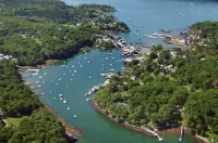Waterfront Cottage in South Bristol w/ private dock and lobster boat views