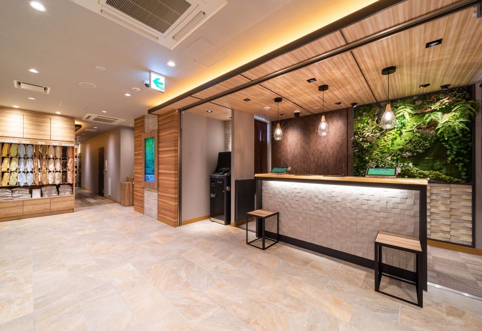 슈퍼 호텔 센다이 에어포트 인터의 아침 식사 뷔페 모습