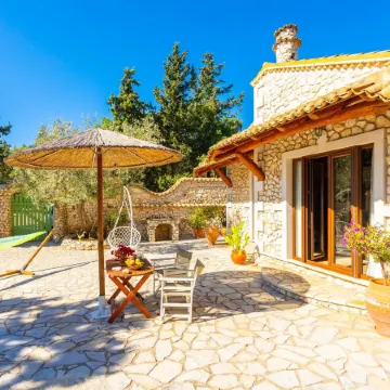 Villa Nionios Large Private Pool Walk to Beach Sea Views A C Wifi - 1033