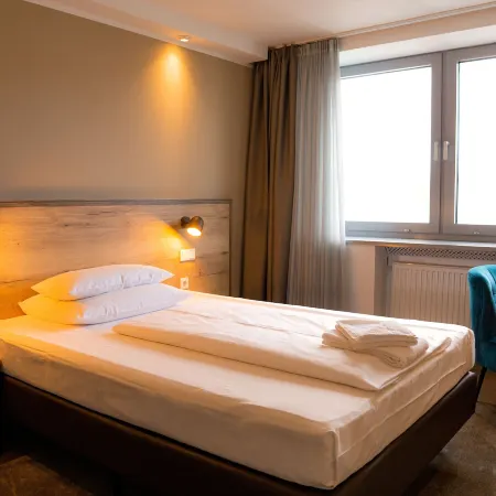 Hotel Sportforum Отели рядом с достопримечательностью «Спортивный и конгресс-центр Stadthalle Rostock»