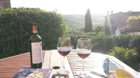 House with Private Garden in the Crete Senesi