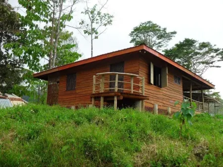 Beautiful Log Cabin in Tinamaste with stunning views of waterfall and forest Отели в г. Перес Селедон