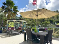 ST.JOHN, VIRGIN ISLANDS!  2 BEDROOM, 1.5 BATH, BEAUTIFUL TROPICAL GARDENS!
