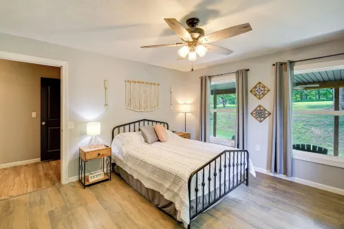 Creekside Retreat w/ Mtn Views in Lambsburg! - 3-Star