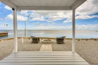 Serene Lakefront Standish Home w/ Fire Pit & Grill
