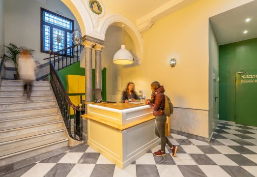 숙소 루프탑 전경