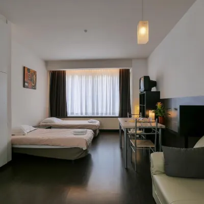 Budget Flats Antwerp Hoteles cerca de Museo Vleeshuis