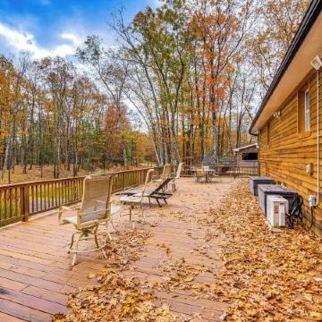 Private Hot Tub on 10 Acres: Cozy Catskill Getaway