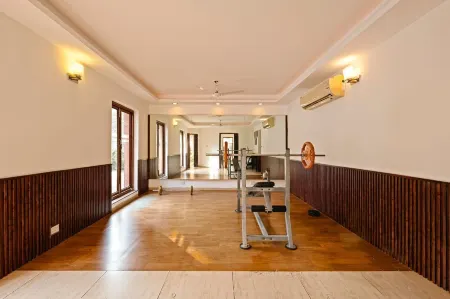 Charming 1-bedroom apartment in delightful Arpora with WiFi, AC, fitness room