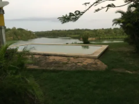 The apartment sits on the Mtwapa creek