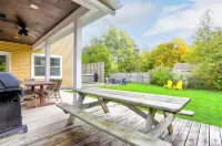 New Listing! Family-Friendly Beach Getaway with Hot Tub + Fire Pit