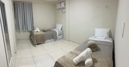 Beautiful, spacious apartment in Camboinha, 150m from the best beach in João Pessoa Отели в г. Кабеделу