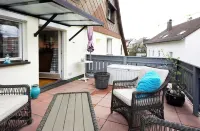 2-room apartment in prime city center location with terrace & DreiWelten-Card Hotels in Bad Durrheim