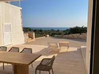 Blue door Trullo with sea view pool Hotels in Salve