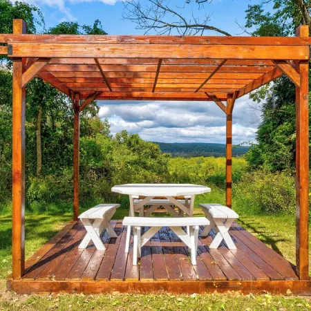 Modern Rustic Retreat w/Private Trails & Stream