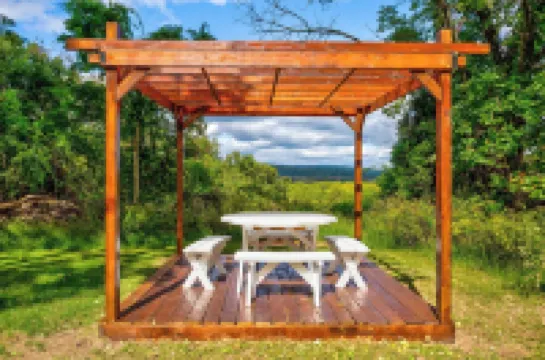 Modern Rustic Retreat w/Private Trails & Stream