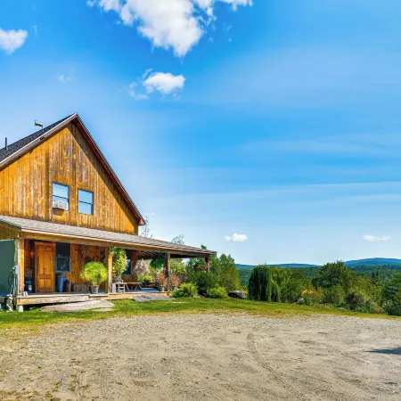 Porch & Countryside Views! Greensboro Home