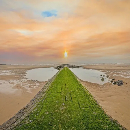 Studio in Middelkerke with Sea View