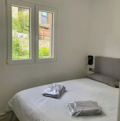 Apartment in front of the Vallnord-Bikepark cable car 541