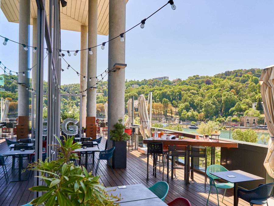Novotel Lyon Centre Confluence Bord de Saone