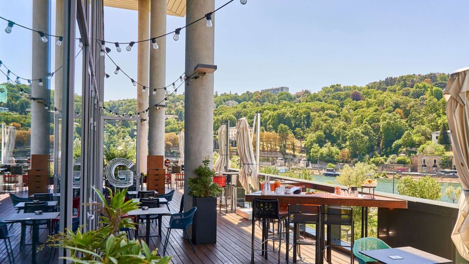 Novotel Lyon Centre Confluence Bord de Saone