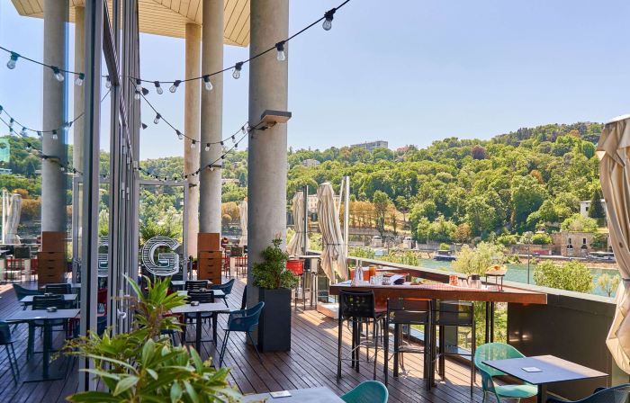Novotel Lyon Centre Confluence Bord de Saone