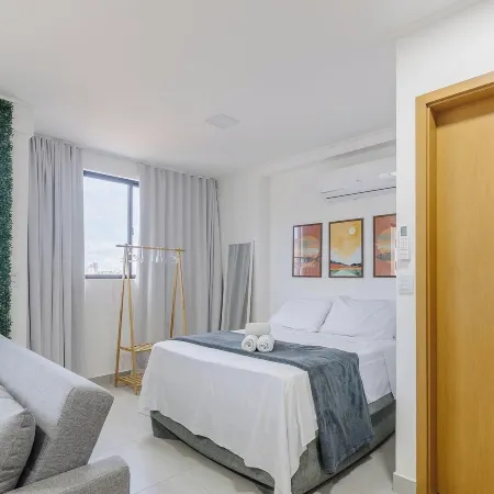 Stay With a Pool and gym 350m From the Beach in a Prime Location in Maceio - SLI