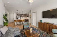 Polished Contemporary 2BR 2BA | Private Balcony