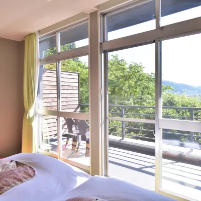 山寶石森之由布市酒店 鄰近金鱗湖的酒店