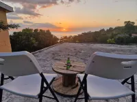 Sunset views in nature and Wifi Hotels in Roseau