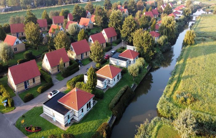 Villa in Friesland with Garden by Water